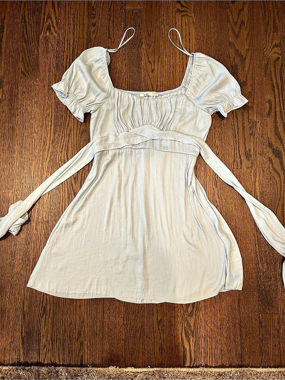 Mia Amore Mini Dress in baby blue Size Medium
